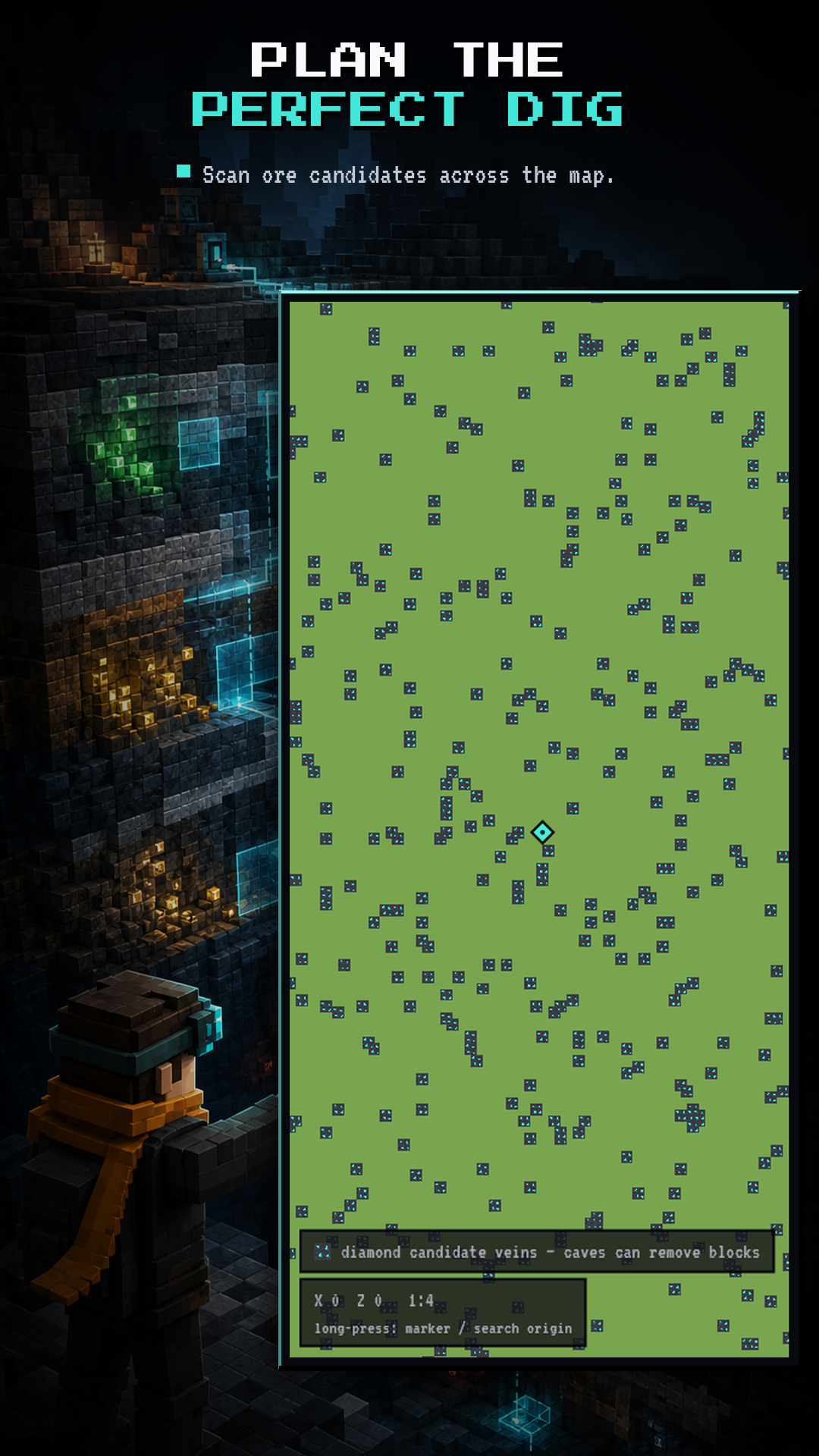 Planning a dig with best-Y guidance and saved seeds